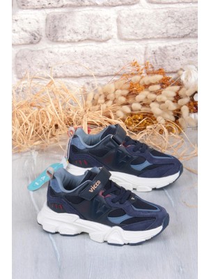 Vicco 346.F25K.200 Wild Lacivert Sneaker Erkek Çocuk Ayakkabı