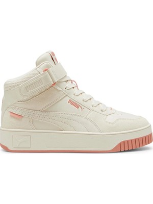 Puma Carina Street Mid Coquett Bej Kadın High Sneaker