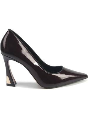 Nine West Dıana 5pr Bordo Kadın Topuklu Ayakkabı