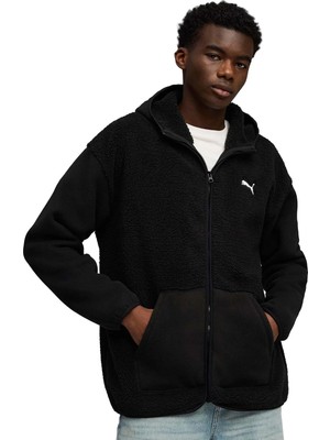 Puma Ess Elevated Relaxed Wint Siyah Erkek Mont