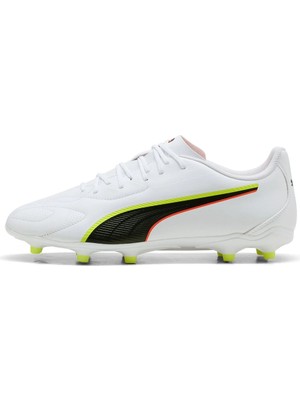 Puma King 20 Play Fg/ag Erkek Beyaz Krampon