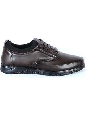 Dropland 7863-2 Antik Kahve %100 Deri Erkek Casual Ayakkabı