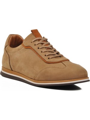 Walkway Triper Kum Hakiki Deri Erkek Sneaker