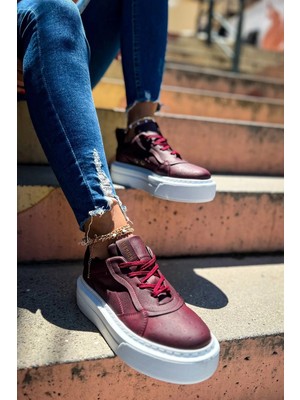 Chekich CH187 Cbt Kadın Ayakkabı Bordo