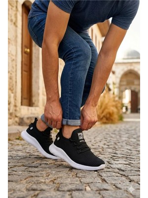 Fort 0062 Pasomia Rahat Hafif Anatomik Triko Bağcıksız Sneaker Spor Ayakkabı