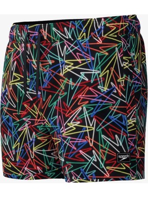 Speedo Print Redondo Edge Volley 14 Inch Erkek Deniz Şortu