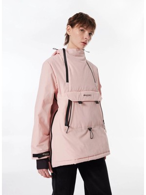 Discovery Expedition D4WL-MNT3012 Açık Pembe Standart Düz Kadın Kayak Montu