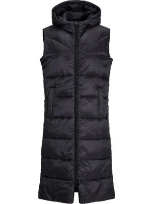 JJXX 12245694 Jxnora Lightweight Long Vest Otw Siyah