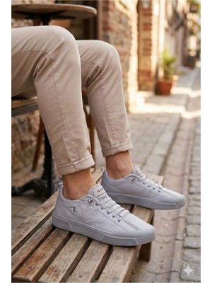 Fort Noka Champ Rahat Memory Foam Iç Taban Keten Sneaker Erkek Ayakkabı