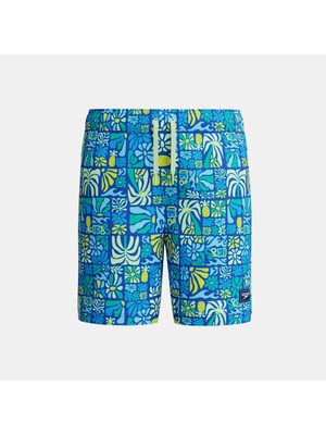 Speedo Print Volley 15 Inch Çocuk Deniz Şortu