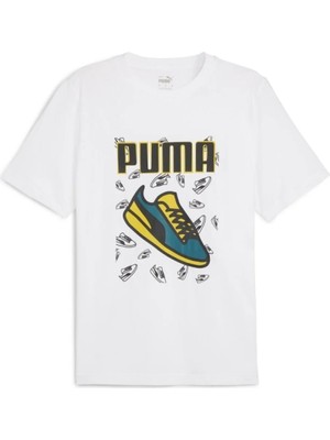 Puma Graphıcs Sneaker Tee Erkek Kısa Kollu Tişört 68320902