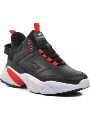 Walkway Slam Dunk Siyah Bağcıklı Unisex Basketbol Ayakkabısı