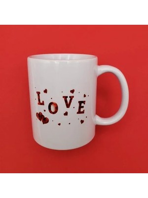 DS LLC Love Tasarım Kupa Bardak