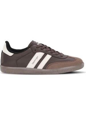 Slazenger Indıa Unisex Kahverengi Bej Sneaker Günlük Spor Ayakkabı