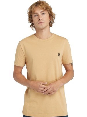 Timberland Short Sleeve Tee Erkek Sarı Tshirt TB0A2BPRP471