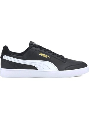 Puma Unisex Shuffle Spor Ayakkabı Siyah Beyaz 309668