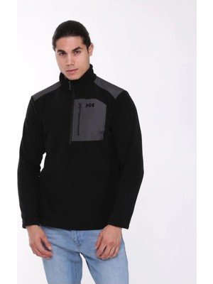 Helly Hansen Block Halfzıp Polar Erkek Siyah Polar HH..12008-HHA.990