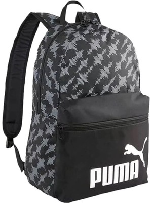 Puma Unisex Phase Aop Backpack Sırt Çantası Siyah 079948