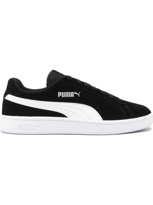 Puma Unisex Smash V2 Ayakkabı Siyah Beyaz 364989