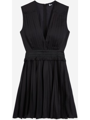 The Kooples Kadın Siyah Kısa Elbise