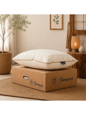 Sleepoos %100 Organik Yün Yastık