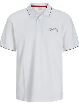 Jack & Jones Jack Jones Jprbluatlas Polo Erkek Beyaz Tshirt 12275373-01