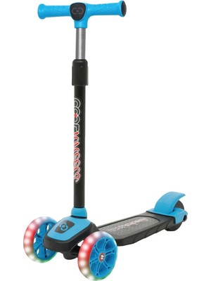 TeknoKapsül Furkan Toys Cool Wheels LED Işıklı 3 Tekerlekli Yükseklik Ayarlı Twist Scooter