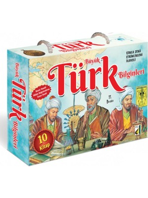 Renklime Büyük Türk Bilginleri (10 Kitap Takım)