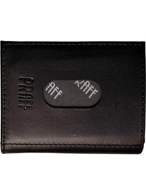 Praff PRF-200728 Erkek Hakiki Deri Çıtçıtlı Küçük Cüzdan