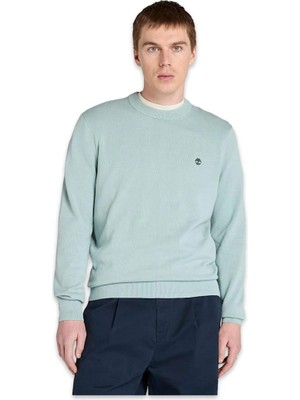 Timberland TB0A2BMM Williams River Cotton Yd Sweater Açık Mavi Erkek Sweatshirt