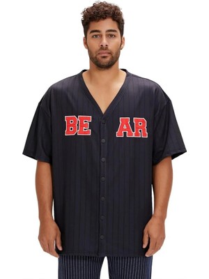 Bad Bear 24.01.30.001 Homer Shirt Siyah