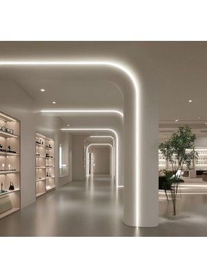 RISHANG Cob Şerit LED 24V ve JLV-24150PA Trafo Kiti – 10 Metre Set - Metrede 480 LED – Yüksek Crı > 90 – Noktasız Aydınlatma
