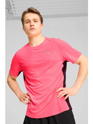 Puma Run Favorıte Velocıty Tee Pembe Erkek Kısa Kol T-Shirt