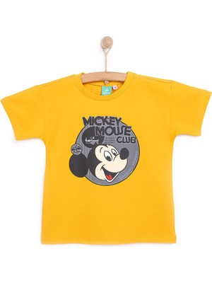 TeknoKapsül Disney Mickey Mouse Erkek Tshirt Erkek Bebek