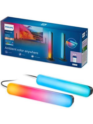 Philips Smart Lighting Rgbıc Işık Barı 30 cm - Google Home, Alexa, Homekit ve Matter Uyumlu