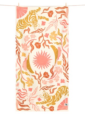 Dock And Bay Banyo Havlusu Waffle L Tiger Palm