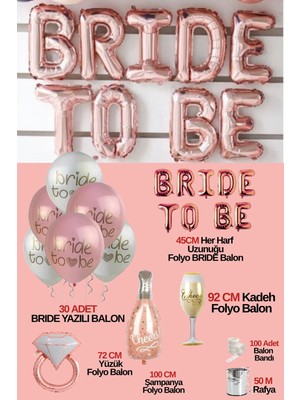 Baloncu Nene Bride Set Gelin Bekarlığa Veda Parti Malzemesi Bride Malzeme Süs Bride To Be Set