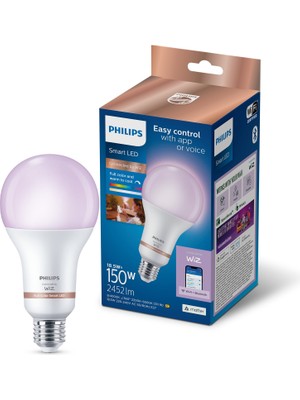 Philips Smart Lighting LED Ampul A80 E27 150W Eşdeğer Rgb - Google Home, Alexa, Homekit ve Matter Uyumlu