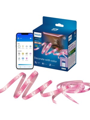Philips Smart Lighting Rgb LED Şerit 5 M (Type-C) Google Home, Alexa, Homekit ve Matter Uyumlu - Google Home, Alexa, Homekit ve Matter Uyumlu