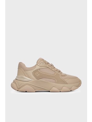 Guess Mazzy Logolu Sneaker Ayakkabı FLTMZZELE12 Bayan Ayakkabı Fltmzz ELE12 Nude