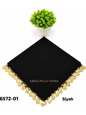 Sedef Lira Pullu Yazma