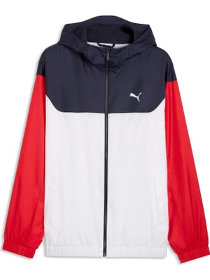 Puma Erkek Beyaz Puma Windbreaker Beyaz Erkek Ceket