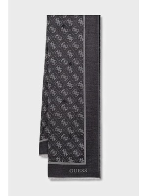 Guess Jacquard Logolu 70 x 180 cm Şal AW5529VIS03 Bayan Şal AW5529 VIS03 Bla