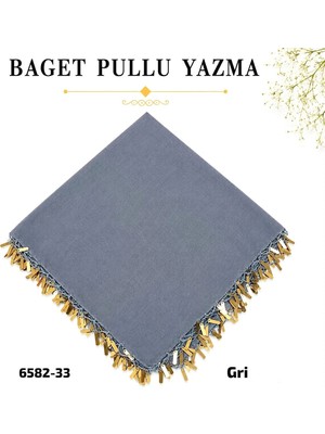 Sedef Baget Pullu Yazma