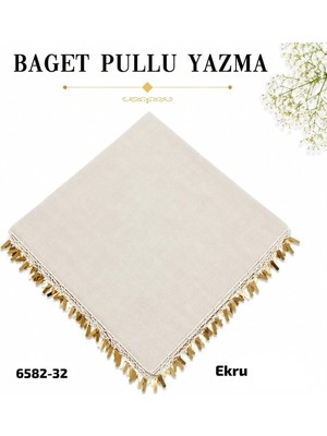Sedef Baget Pullu Yazma