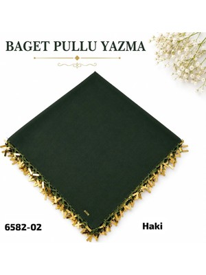 Sedef Baget Pullu Yazma