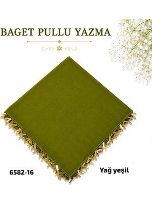 Sedef Baget Pullu Yazma
