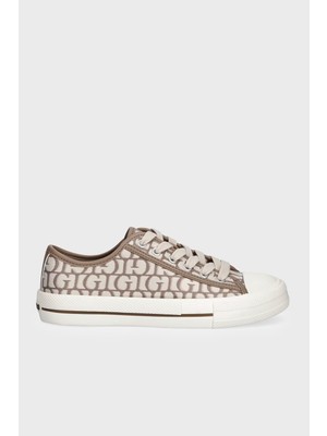 Guess Carey Logolu Sneaker Ayakkabı FLTC3YFAL12 Bayan Ayakkabı FLTC3Y FAL12 Taupe