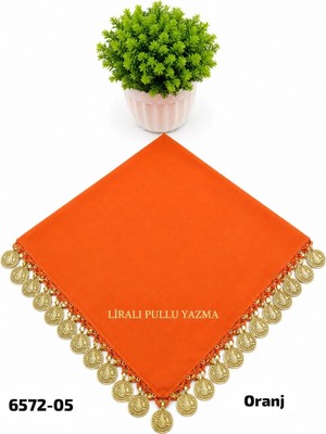 Sedef Lira Pullu Yazma