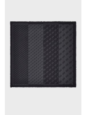 Guess Lindsey Logolu 120 x 120 cm Eşarp AW5526VIS03 Bayan Eşarp AW5526 VIS03 Clo